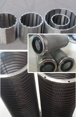 Tubular Wedge Wire Screen Sieves